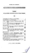 HISTOIRE DES CROISADES