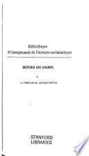 Histoire des dogmes