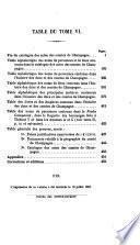 Histoire des ducs et des comtes de Champagne ...: Fin du catalogue des actes des comtes de Champagne, tables, etc. 1866