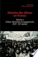 Histoire des élèves en France