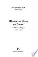 Histoire des élèves en France