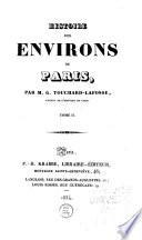 Histoire des environs de Paris