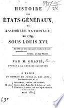 Histoire des États-généraux