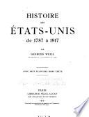 Histoire des États-Unis de 1787 à 1917