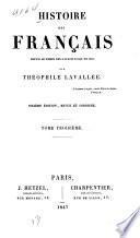 Histoire des Français depuis le temps des Gaulois jusqu'en 1830