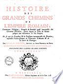 Histoire des grands chemins de l'empire romain ...