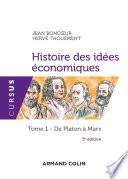 Histoire des idées économiques - 5e éd.