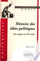 Histoire des idées politiques