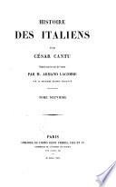Histoire des Italiens
