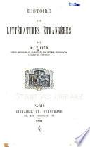 Histoire des littératures étrangères