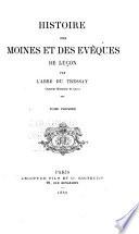 Histoire des moines et des évêques de Luc̦on