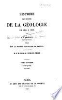 Histoire des progrès de la géologie de 1834 à [1856]: Formation jurassique. Formation triasique