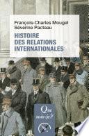 Histoire des relations internationales, de 1815 à nos jours