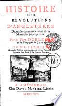 Histoire des revolutions d'Angleterre