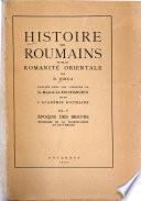 Histoire des Roumains et de la romanité orientale: Époque des braves (Problème de la Transylvania au XVIe siècle)