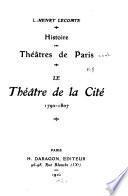 Histoire des théâtres de Paris, 1402-[1911]: Les folies-nouvelles