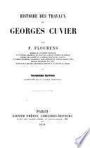 Histoire des travaux de Georges Cuvier