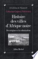 Histoire des villes d'Afrique Noire