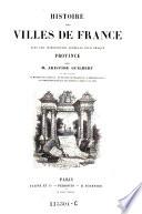 Histoire des Villes de France