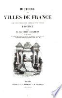 Histoire des villes de France