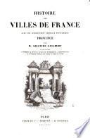 Histoire des villes de France