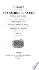Histoire du bien-heureux François de Sales