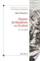 Histoire du blasphème en Occident