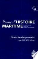 Histoire du cabotage européen aux XVIe-XIXe siècles