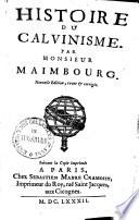 Histoire du Calvinisme
