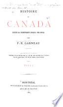 Histoire du Canada depuis sa découverte jusqu'à nos jours: Histoire