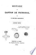 Histoire du Canton de Fribourg par le docteur Berchtold