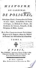 Histoire du cardinal de Polignac