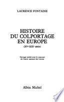 Histoire du colportage en Europe