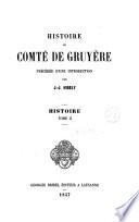 Histoire du Comte de Gruyere