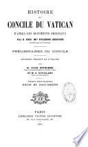 Histoire du Concile du Vatican