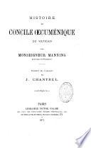 Histoire du concile oecuménique du Vatican