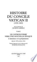 Histoire du Concile Vatican II (1959-1965)