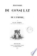 Histoire du Consulat et de l'Empire