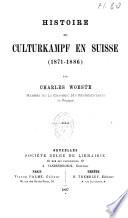 Histoire du Culturkampf en Suisse (1871-1886)