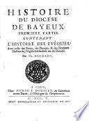 Histoire du diocèse de Bayeux