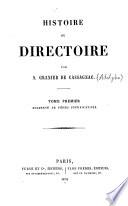 Histoire du directoire