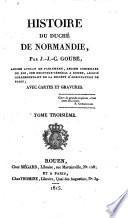 Histoire du duché de Normandie