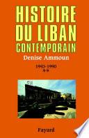Histoire du Liban contemporain