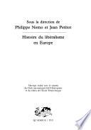 Histoire du libéralisme en Europe