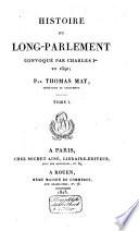 Histoire du Long-Parlement convoqué par Charles Ier en 1640