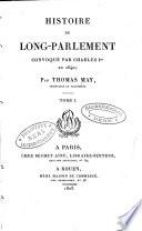 Histoire du Long-Parlement convoqué par Charles Ier en 1640
