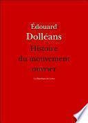 Histoire du mouvement ouvrier