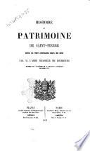 Histoire du patrimoine de Saint-Pierre