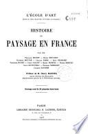 Histoire du paysage en France