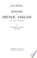 Histoire du peuple anglais au XIXe siècle